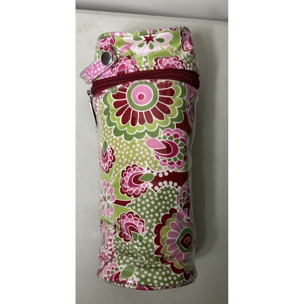 Kalencom Insulated Bottle Holder Jazz Ruby Cooler Bag Retro Zip Case